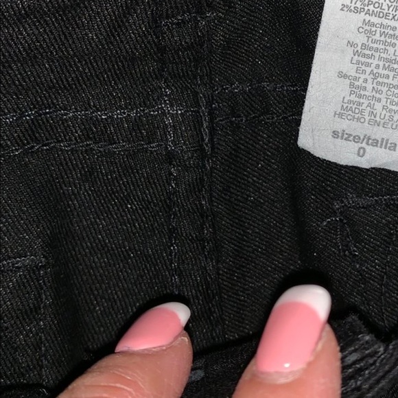 COPY - Black jeans with floral pattern design by watch :) - Picture 4 of 6